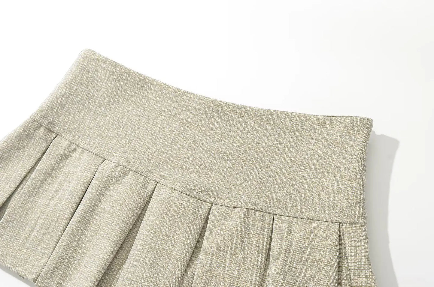 Summer mini skirts woman vintage clothes elegant skirts for women y2k clothes skirts pleated preppy skirt with shorts button up