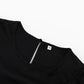 Jastie 2023 Autumn New Women's Dress Round Neck Long Bell Sleeve Ruffle Dresses Women's Temperament Design Short Black Dress