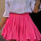 Tuularose Summer Ruffle Short Skirt Women 2025 Summer New Y2k Pleated Patchwork Skirt Casual Streetwear Office Lady Female Skirt