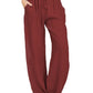 Summer and Autumn New Casual Women's Wear in Europe, America, and Europe Large Loose Cotton Hemp Casual Pants