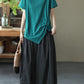 Max LuLu Japan Style Summer Streetwear Fashion Women Khaki A-Line Skirts Ladies Elastic Casual Long Skirt Girls Vintage Clothes