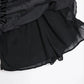 XNWMNZ 2024 Women Fashion Hollow out Embroidery Dress Vacation V-Neck Thin Strap Open Back Female Chic Mini Dresses