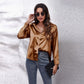 Satin Blouse Shirt Silk Tops Elegant Long Sleeve Loose Womens Blouses Camisas De Mujer Spring Autumn Streetwear Women Clothes