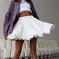 Tuularose Summer Ruffle Short Skirt Women 2025 Summer New Y2k Pleated Patchwork Skirt Casual Streetwear Office Lady Female Skirt
