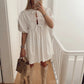 Elegant Fashion Women's Dress Cross-Border Butterfly Knot Front Strap Simple Style Chinese Origin Clothing Ladies' Skirt