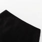 Tuularose Black Mesh Skirt Women's Sexy Perspective High Waist Slit Hip Cover Skirt Summer Fashion Casual Office Lady Skirt 2025