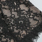 Talenza Women's Sexy Lace Dress Solid Color Sheer Patchwork High Waist Lace Dress Elegant Printed Strapless Slim Evening Dress
