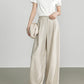 TOYOUTH Women Casual Pants 2024 Summer New Wide Leg Lightweight Linen Japanese Lazy Mountain Yamamoto Pants