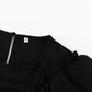 Jastie 2023 Autumn New Women's Dress Round Neck Long Bell Sleeve Ruffle Dresses Women's Temperament Design Short Black Dress