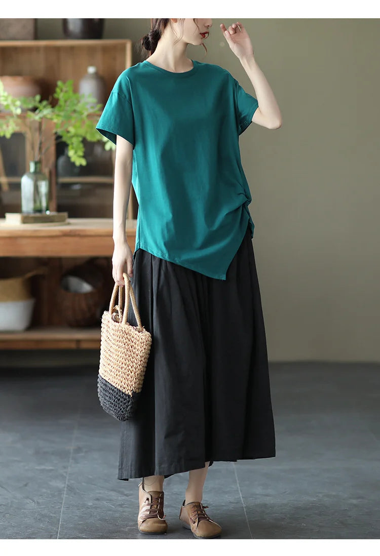 Max LuLu Japan Style Summer Streetwear Fashion Women Khaki A-Line Skirts Ladies Elastic Casual Long Skirt Girls Vintage Clothes