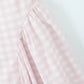 Sexy Sleeveless Elegant Plaid Dress Women Lace Up Back A-line Midi Summer Dresses Party Robe
