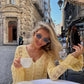 Trendix Summer Knit Long Sleeve Cardigan For Women V Neck Solid Bodycon Hollow Out Short Tops Party Club Slim Vacation Top Femme