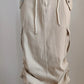 Leisure elastic waist work dress, fashionable women's mid length skirt