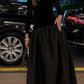 2025 New Lady Chic Party Gowns Elegant Women Velvet Long Sleeve Pleated Hem Robes Fashion Half High Collar Slim Fit Maxi Dress