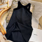 Spring Dresses 2024 New Fashion Velvet Sexy Backless Slip Dress for Women Loose Bow Girl's Elegant Party Short Ladies Dress