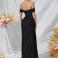 Evening Dresses Women Black Dress Maxe Sleeveless Long Party Celebrity Maxi Elegant Luxury New Fashion Cocktail Female Clothing