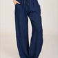 Summer and Autumn New Casual Women's Wear in Europe, America, and Europe Large Loose Cotton Hemp Casual Pants