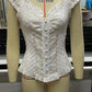 2024 New White Lace Tied Square Neck Summer T-shirts Chic Elegant Short Sleeve Tee Cotton Y2K Street Casual Bow Tie-up Top Women