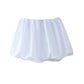Mooyufon  Women's Balloon Mini Skirt, Mid Elastic Waist, Voluminous Hem, Female Skirts, Fashion