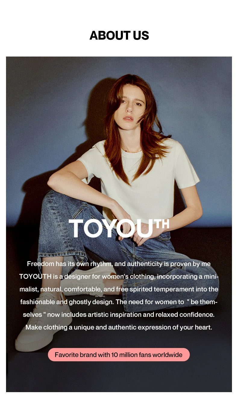 TOYOUTH Women Contrasting Colors POLO Collar T-shirt 2025 Summer New Short Sleeved Top