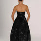 Hawthaw Women 2024 Summer Autumn Elegant Party Club Evening Birthday Bodycon Black Midi Dress Wholesale Items For Business