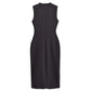 TRAF Women's Black Dress Summer 2025 Sleeveless Elegant Formal Dresses For Women Belt Vest Long Dress Button Casual Dresses