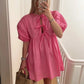 Elegant Fashion Women's Dress Cross-Border Butterfly Knot Front Strap Simple Style Chinese Origin Clothing Ladies' Skirt