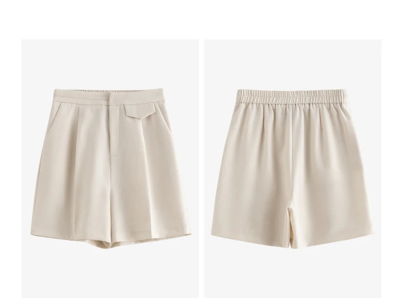 TOYOUTH Women Shorts 2024 Summer Versatile Casual Pants