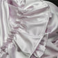 Elegant Pink Satin Women Prom Skirt Spaghetti Strap Sweetheart A-Line Tea Length Fancy Lace High Quality Female Party Gowns