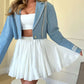 Tuularose Summer Ruffle Short Skirt Women 2025 Summer New Y2k Pleated Patchwork Skirt Casual Streetwear Office Lady Female Skirt