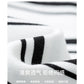 TOYOUTH Women Striped Short Sleeved T-shirt 2024 Summer New Academy Style Round Neck Top