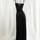 Mingmingxi Formal Occasion Dresses Maxi Black Appliques Dresses For Dancing Parties Long Elegant Party Dresses Women 2024 New In