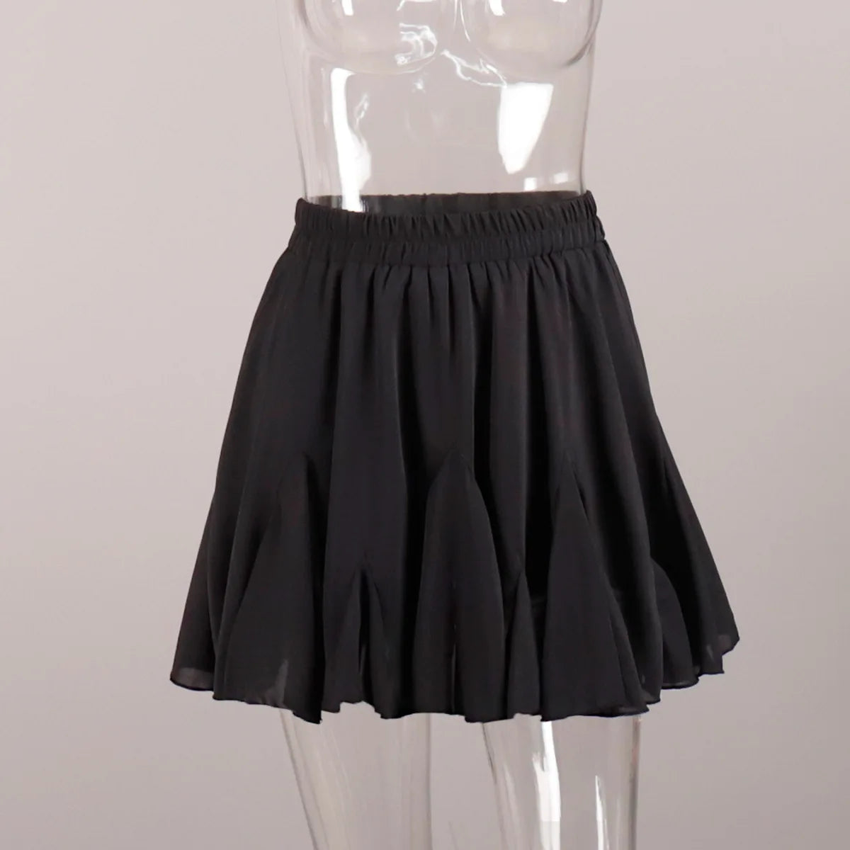 Tuularose Summer Ruffle Short Skirt Women 2025 Summer New Y2k Pleated Patchwork Skirt Casual Streetwear Office Lady Female Skirt