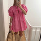 Elegant Fashion Women's Dress Cross-Border Butterfly Knot Front Strap Simple Style Chinese Origin Clothing Ladies' Skirt