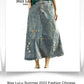 Max LuLu Japan Style Summer Streetwear Fashion Women Khaki A-Line Skirts Ladies Elastic Casual Long Skirt Girls Vintage Clothes