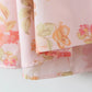 SAW Independent Station Pure Desire Square Collar Dress with Pocket Pink Print Ribbon Corduroy Sleeveless Women's Dress