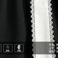 Contract Color Lolita Dress for Women Gothic Style Dark Girl Japanese Retro Op Dress Autumn and Winter Long Sleeve Black Dress