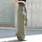 Korean Chic Style 2024 Solid Color High-waisted Women's Casual Fashionable Trousers 6 Colors In Stock