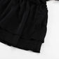Jastie 2023 Autumn New Women's Dress Round Neck Long Bell Sleeve Ruffle Dresses Women's Temperament Design Short Black Dress