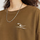 INFLATION Spring Oversized Tracksuit Sportswear Unisex Pique Fabric Embroidery Long Sleeve Tees and Shorts Set