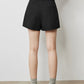 TOYOUTH Women Mini Skirt Pants 2024 Autumn New High Waisted A Line Suit Pants Skirt