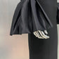 STOCK Shining Diamonds Neck Flare Sleeve Black Long Bandage Dress Elegant Woman Evening Party Dress Cocktail Party Outfit
