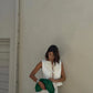 Women's Ruffled Lace Up Suit Blouse Long Skirt High Street Suit Solid Color Skirt 2 Piece High Street Suit 2024 New Suit