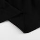 Jastie 2023 Autumn New Women's Dress Round Neck Long Bell Sleeve Ruffle Dresses Women's Temperament Design Short Black Dress