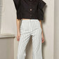 TWOTWINSTYLE Solid Patchwork Button Shirts For Women Lapel Batwing Sleeve Short Length Slim Blouse Female Fashion Clothing New