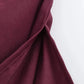 TRAFZA Vintage Chic Women Solid Asymmetric O-Neck Zipper Sleeveless Cross Folds Top Fashion 2025 Streetwear Padded Shoulder Top