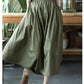 Max LuLu Japan Style Summer Streetwear Fashion Women Khaki A-Line Skirts Ladies Elastic Casual Long Skirt Girls Vintage Clothes