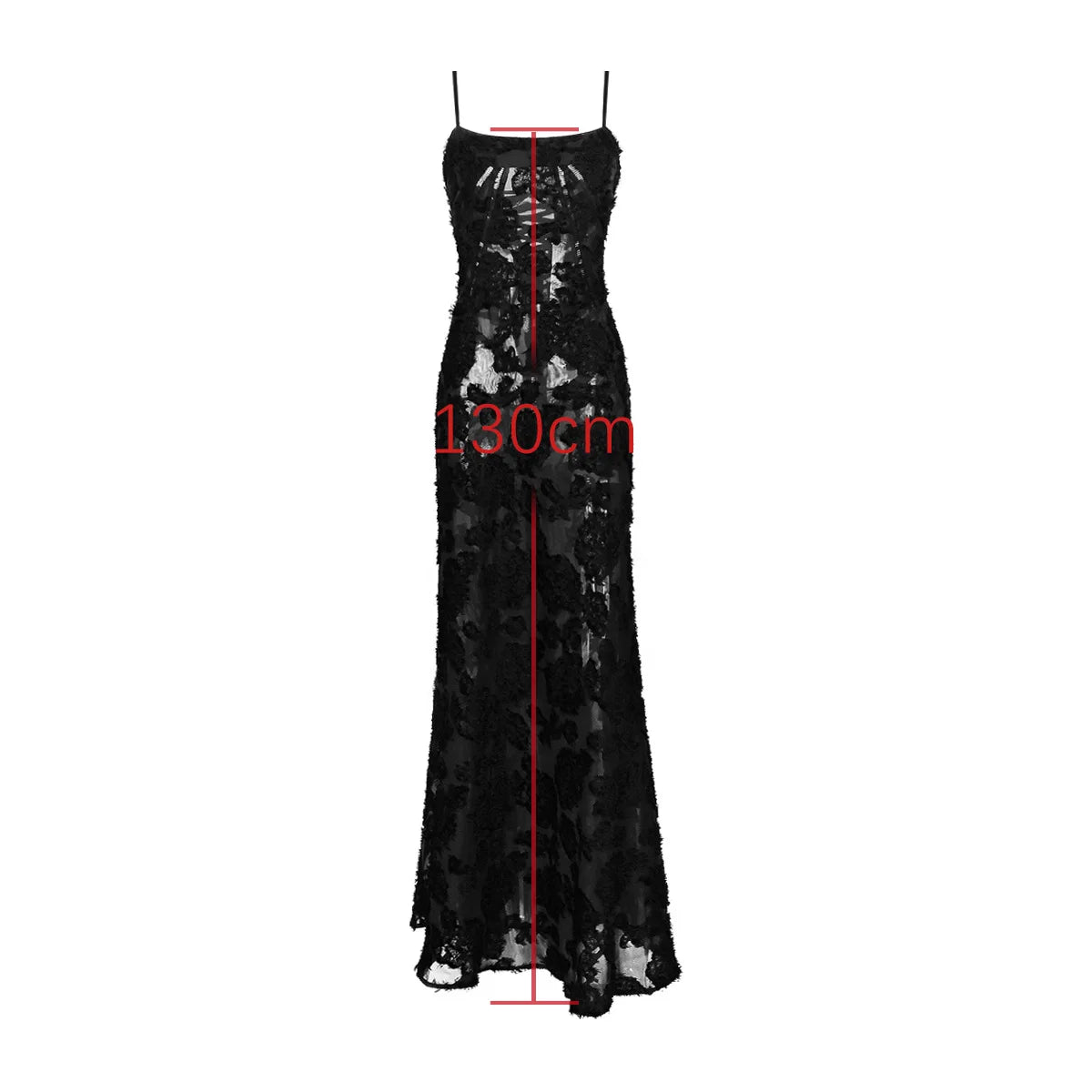 Mingmingxi Formal Occasion Dresses Maxi Black Appliques Dresses For Dancing Parties Long Elegant Party Dresses Women 2024 New In