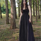 Black Strapless Long Dress Women Fashion Slim Sleeveless O-Neck High Waist Dresses Female 2025 Spring Summer new  Party Vestidos