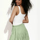 Tuularose Summer Ruffle Short Skirt Women 2025 Summer New Y2k Pleated Patchwork Skirt Casual Streetwear Office Lady Female Skirt